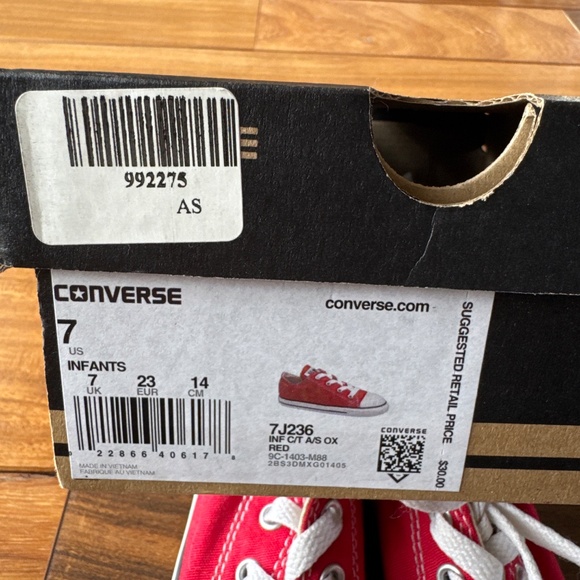Converse Toddler size 7 - Picture 4 of 4
